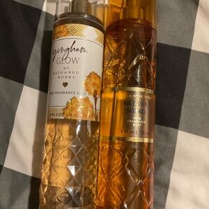 Bath & Body Works Gingham Glow Fine Fragrance Mist - Gold